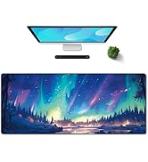 Galdas Gaming Mouse Pad XXL XL Large Long Extended Big Mousepad Non-Slip Rubber Keyboard Mouse Pa...
