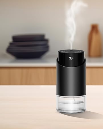 waterless diffuser essential oil scent aromatherapy sentiment air freshener car hom room office mini