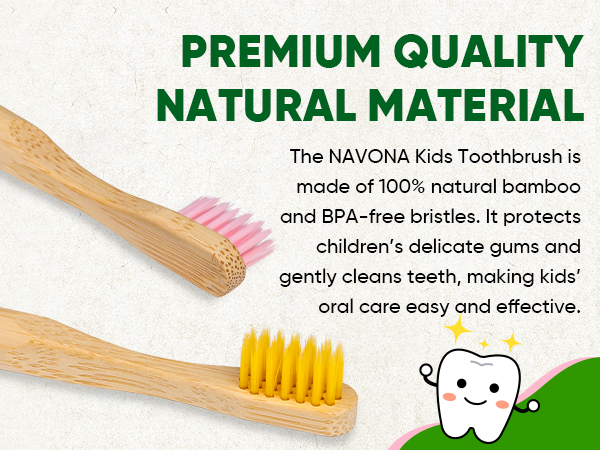 kids toothbrush bamboo toothbrushes