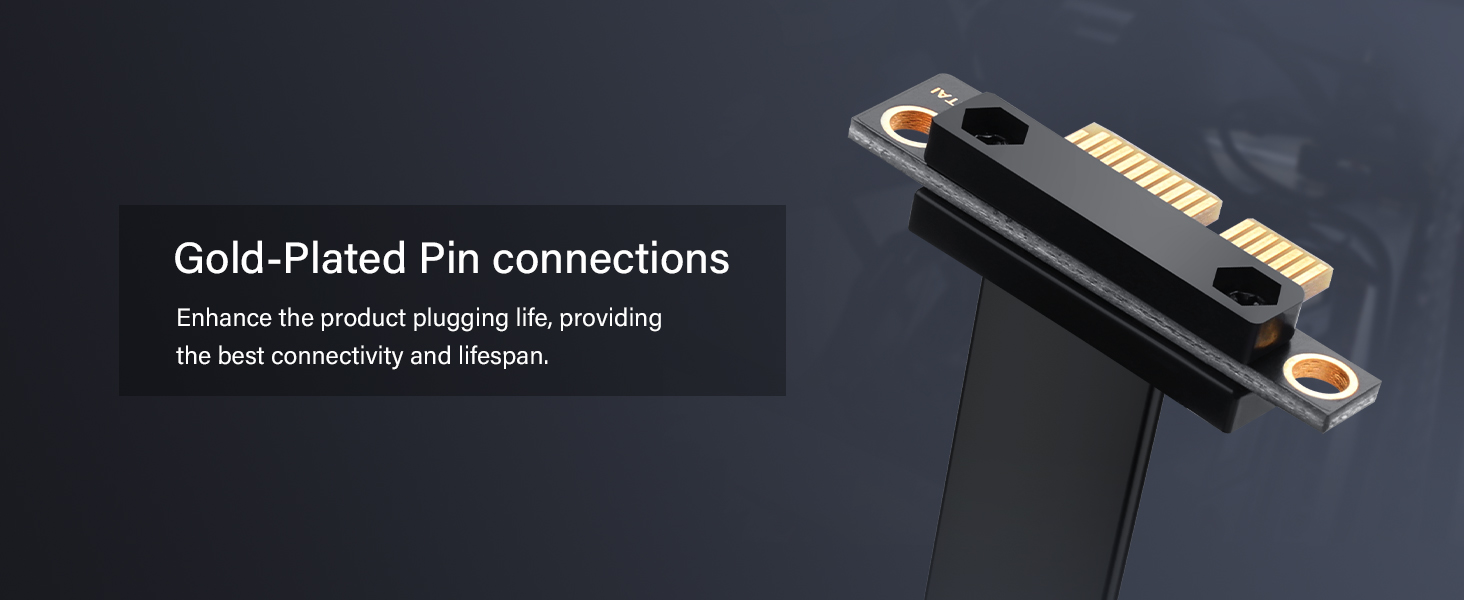 PCIe 4.0 1X Extension Cable