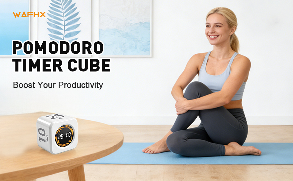 WAFHX Pomodoro Timer Cube: Boost Your Productivity