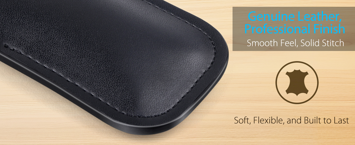 TWOPAN Nano SSD Genuine Leather Case