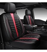 CAR PASS 3D Air Mesh Seat Covers for Car, Leather Car Seat Cover Front Seats,Breathable Foam Prem...