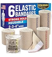 Mighty-X Reusable elastic bandages self closure