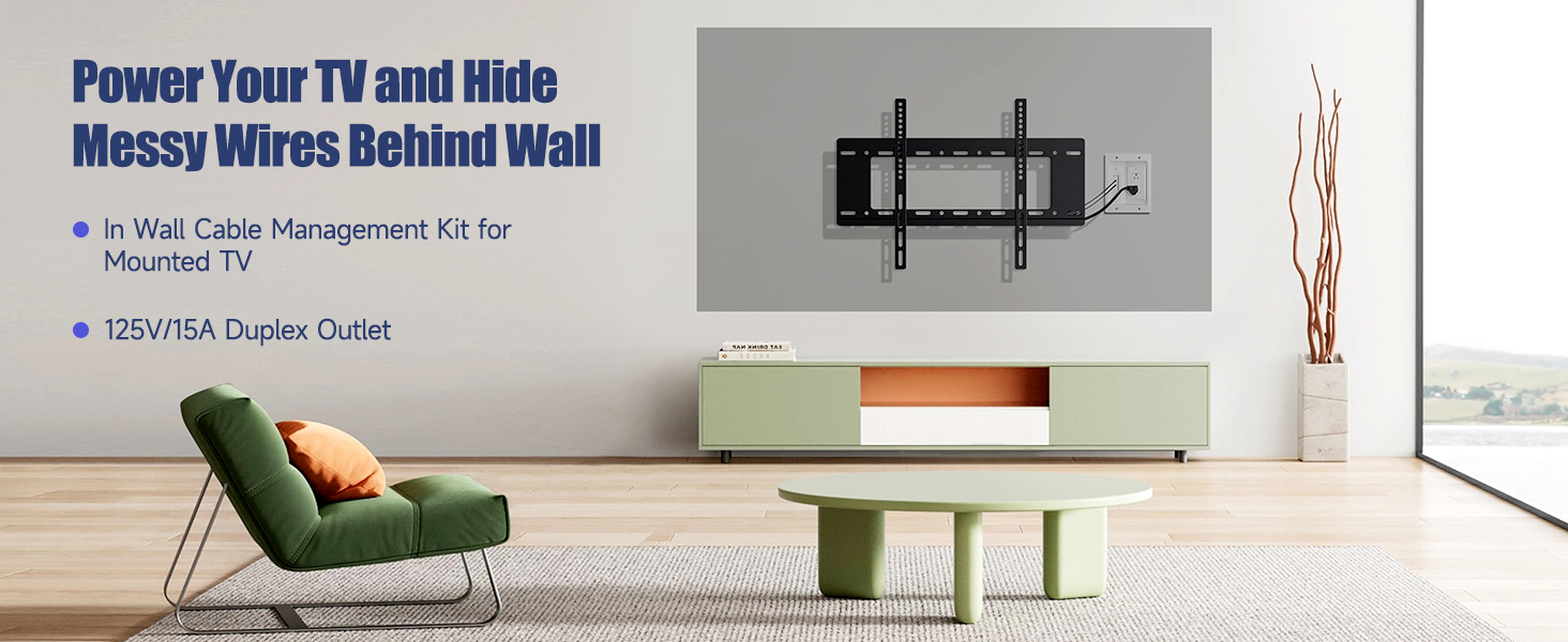 Wall Cable Concealer Kit