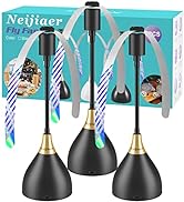 Neijiaer Fly Fans for Tables, Practical Fly Repellent Fan with Soft Blades, USB or Batteries Powe...