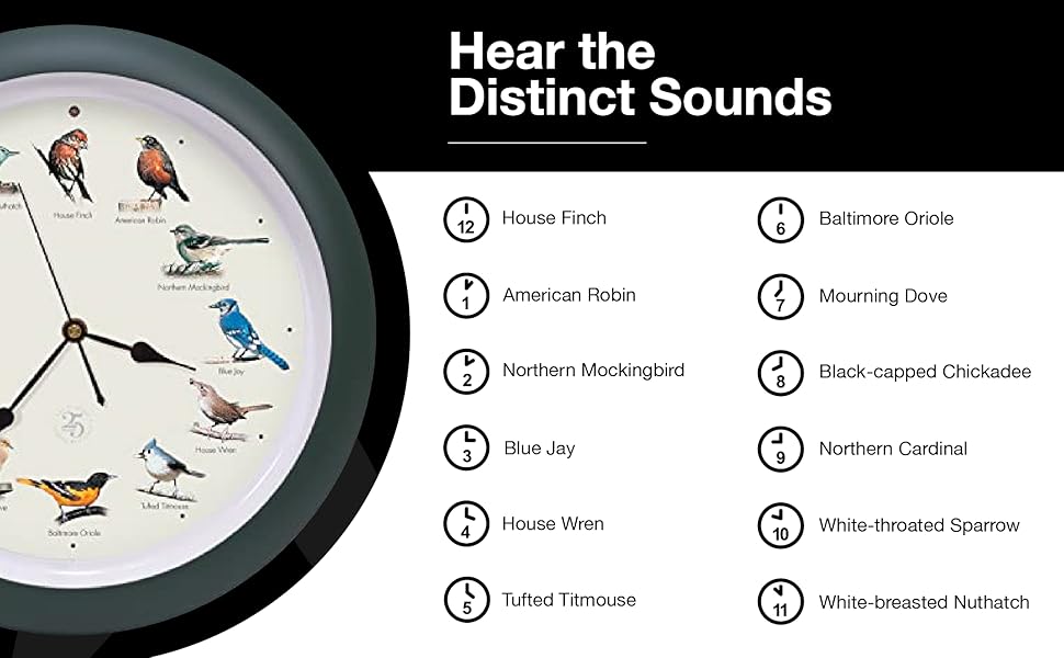 Hear the Distinct Sounds