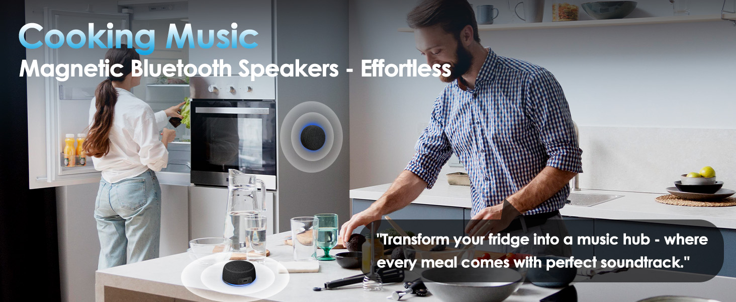 magnetic bluetooth speaker