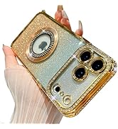 Losin Compatible with iPhone 17 Pro Max Magnetic Glitter Case Compatible with Magsafe Luxury Blin...