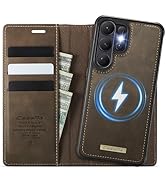 Konstreet for Samsung Galaxy S26 Ultra Case 2 in 1 Magnetic Removable Card Holder Durable Leather...