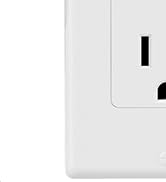 20 Pack - POWAWINI Standard Electrical Outlet 15 Amp, 2 Pole 3 Wire, Non-Tamper Resistant, NEMA 5...