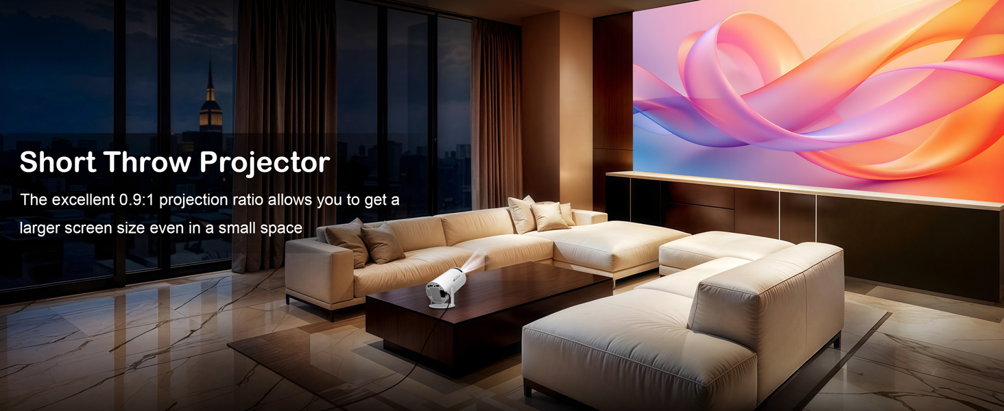 4k projector with wifi and bluetooth