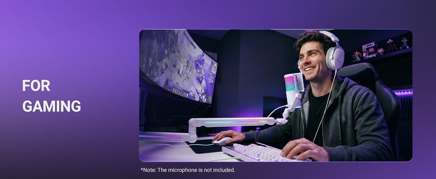 adjustable mic stand for gaming