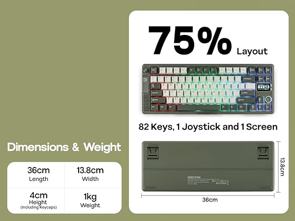 RT85 Wireless Gaming Keyboard