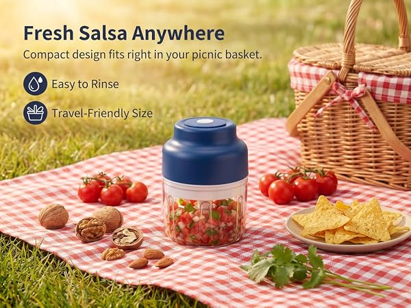 mini electric food chopper
