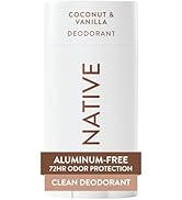 Native Deodorant Contains Naturally Derived Ingredients, 72 Hour Odor Control, Deodorant for Wome...
