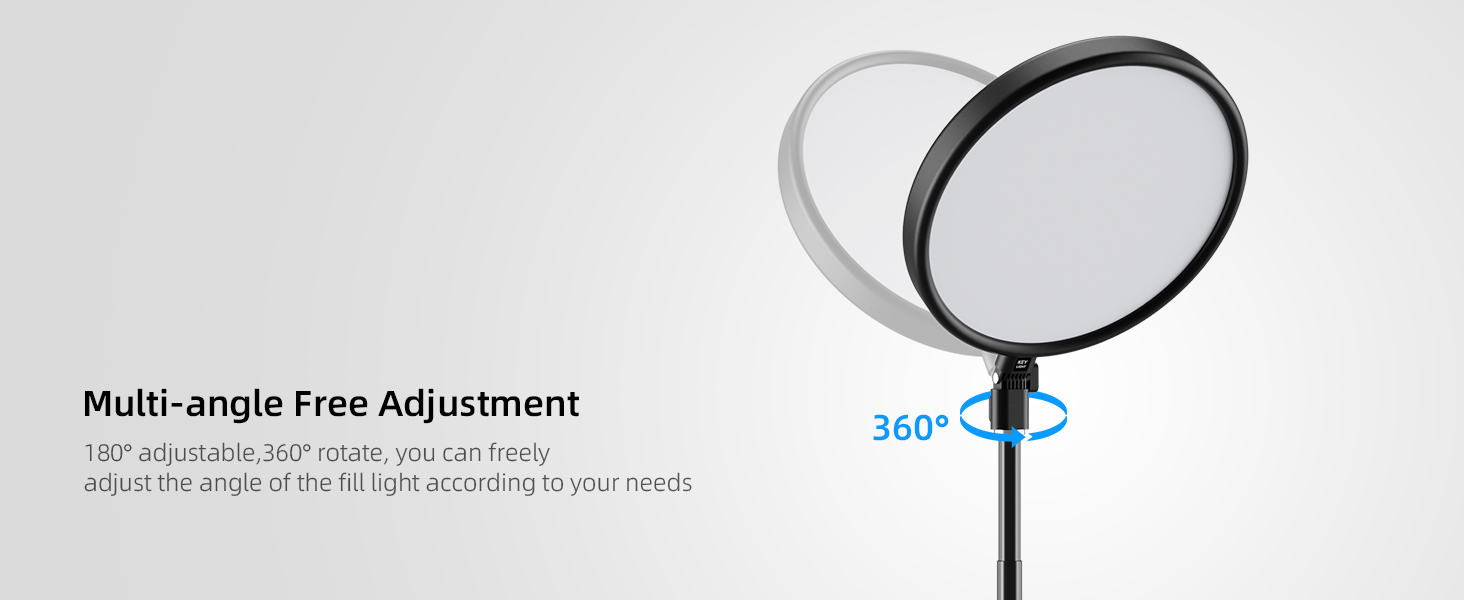 selfie ring light with tripod stand