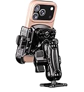 LOKTENWO Anti-Vibration Phone Mount Holder with Vibration Dampener [No Block Camera] [1s Lock &amp; R...
