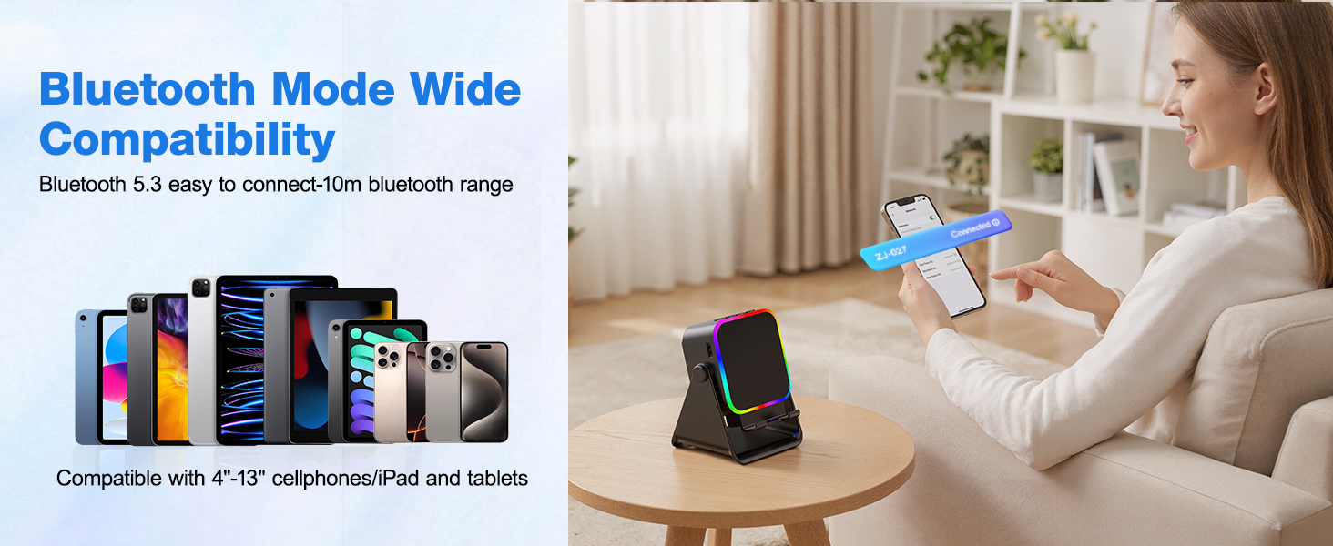 TARKARI Wireless Induction Speaker,