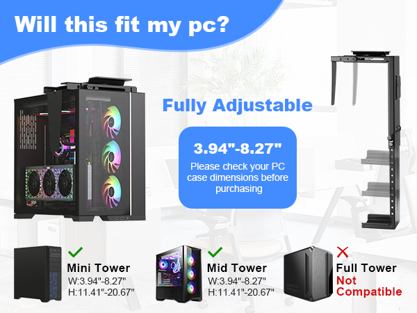 pc desk mount