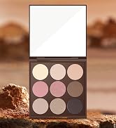 MYSTER ROSEY Neutral Eyeshadow palette, Nude eye shadow palette - Brown Matte, Metallic &amp; Shimmer...