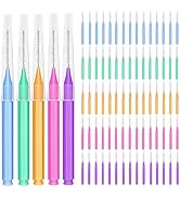 EasyHonor Braces Brush for Cleaner Interdental Toothpick Dental Tooth Flossing Head Oral Hygiene ...