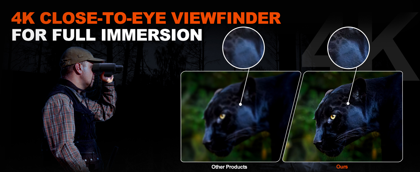 4K night vision goggles