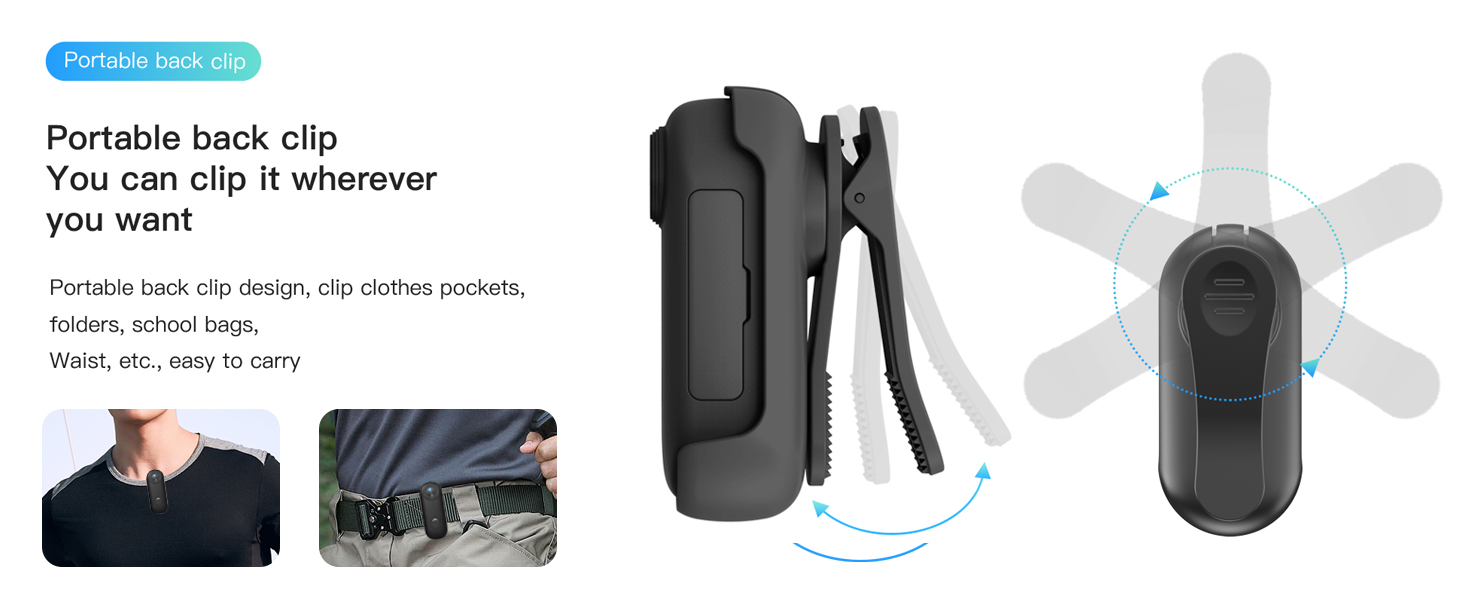 wi-fi mini action camera, body camera with audio recording wearable, foukwakc camera