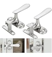 Vancoho 2 Pack 360 Degree Flip Bathroom Stall Latch for Inside Door, 3 Locking Methods Stainless ...