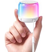 Glocusent Nano-Glow White Noise Machine,35 Sounds&amp;12 Light Modes for Sleep | Bluetooth Speaker, M...