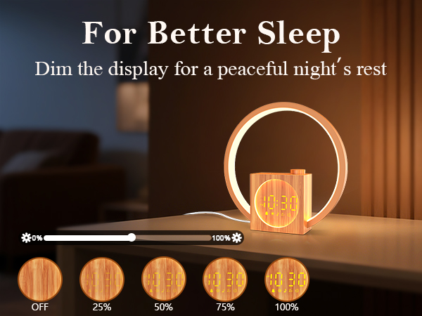 natural sunlight alarm clock