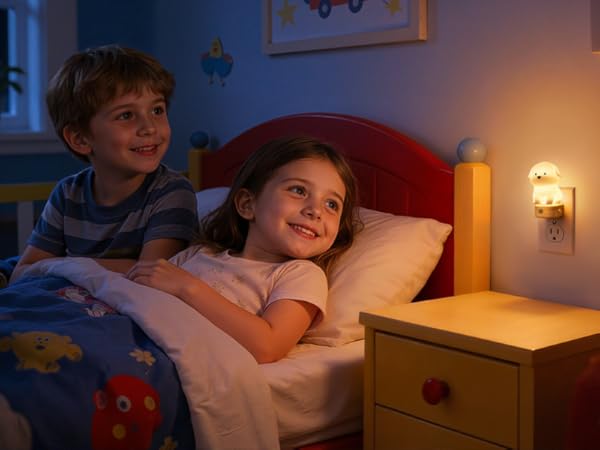 dog kid kids night light toddler baby boys girls