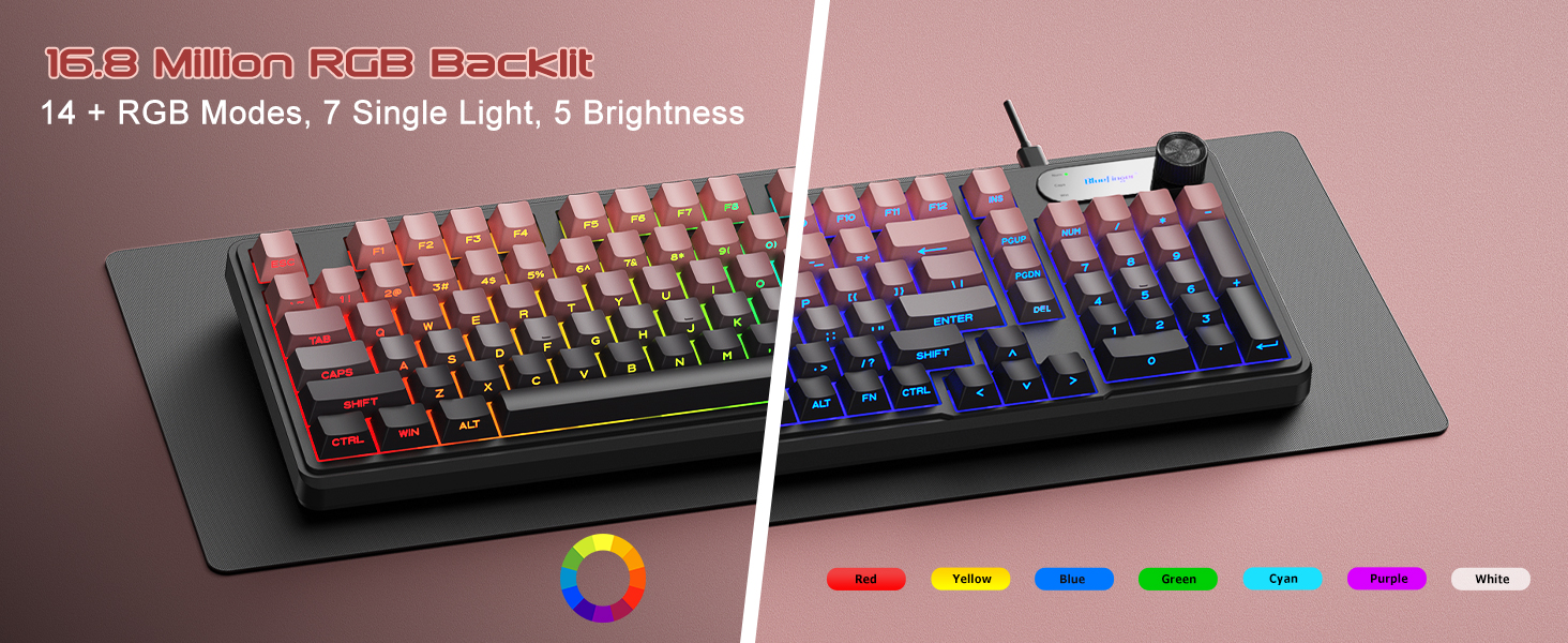 Gaming keyboard and mouse Wired gaming keyboard RGB Keyboard