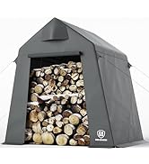 EVER ADVANCED Outdoor Storage Shelter with Vents Storage Tents for Outside Heavy Duty Storage She...