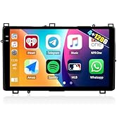 [4+128GB] Android 15 Car Radio Stereo for Toyota Corolla 2017 2018 2019 with Wireless CarPlay And...