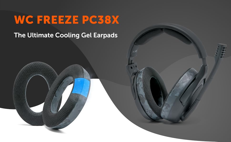 WC FreeZe PC38X replacement ear pads