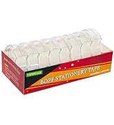 Transparent Tape Clear Tape, Numerous Applications Office School Classroom Home, Disappears on Pa...