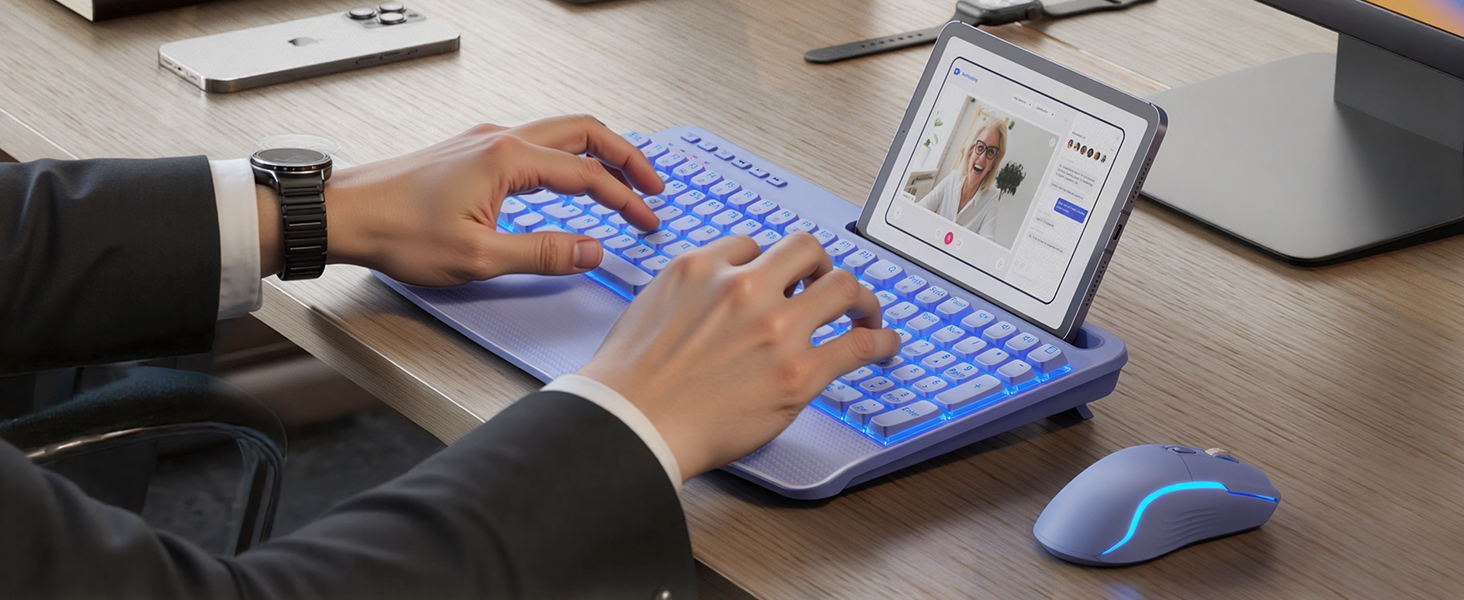 Comfortable and soft typing, professional keyboard set