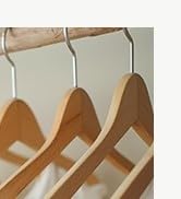 Utopia Home Premium Wooden Hangers 20 Pack - Durable &amp; Slim Coat Hanger - Suit Hanger with 360-De...