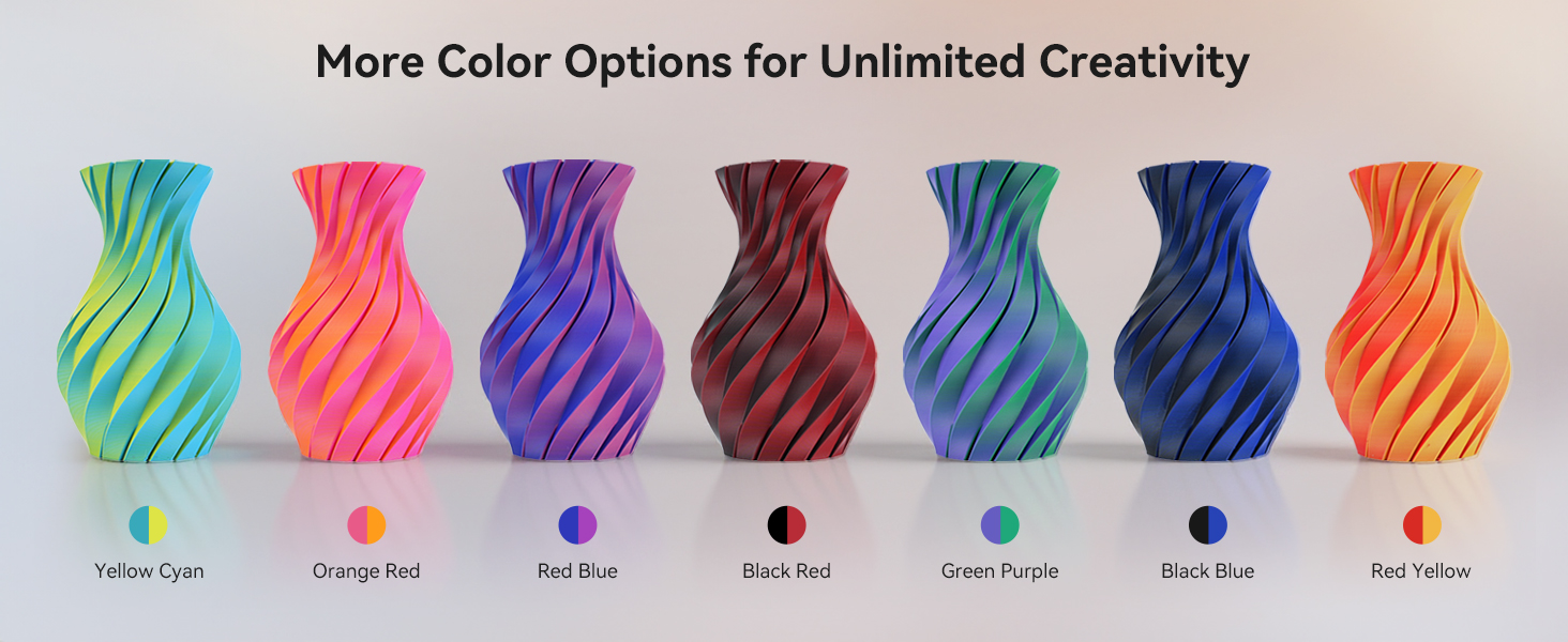 dual color pla matte