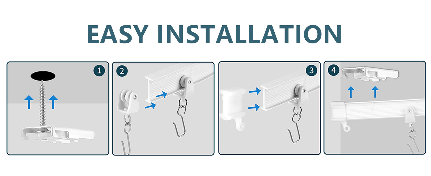 Flexible Curtain Track