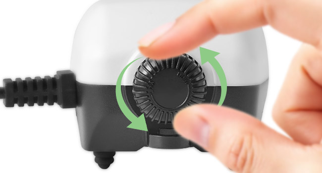 adjustable air pump for fish tank