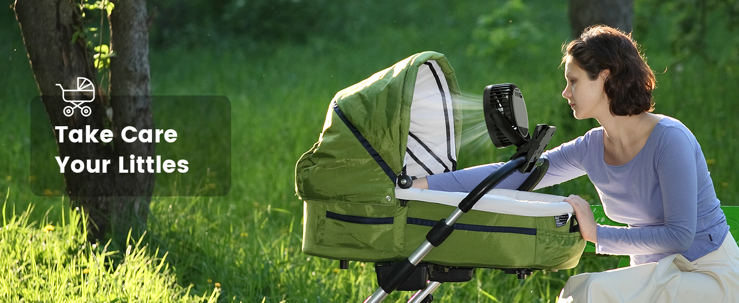 stroller fan