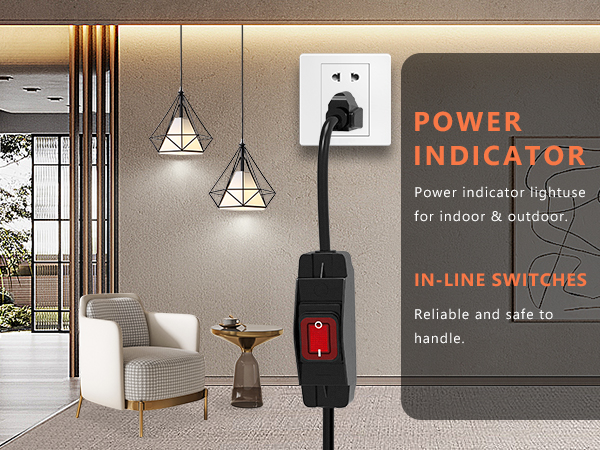 2ft with Inline Switch