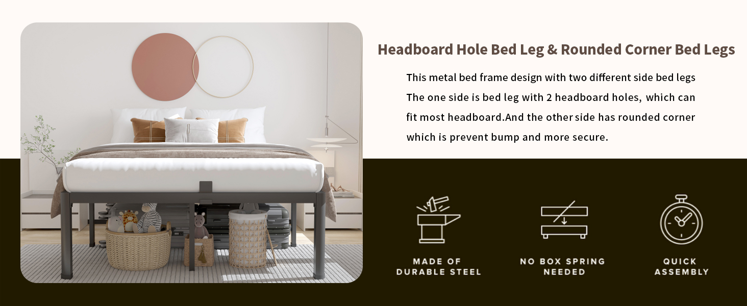 metal bed frame