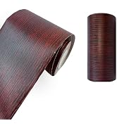 Teemall 10M Wood Grain Removable PVC Waterproof Border Wall Decor Self Adhesive Kitchen Bathroom ...