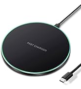 PDKUAI Wireless Charger,20W Max Fast Wireless Charging Pad with Type-C Cable Compatible with iPho...