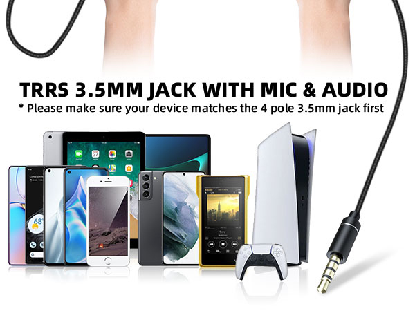 headphones wired with hook