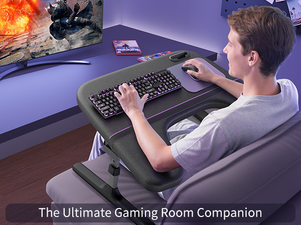 lap desk bed desk lap desks for adults laptop stand for bed table lap tray gaming pillow bed table