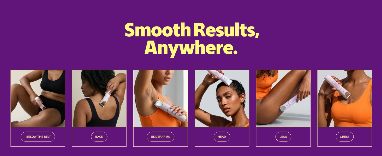 trimmer for women bikini area-SmoothResults,Anywhere.